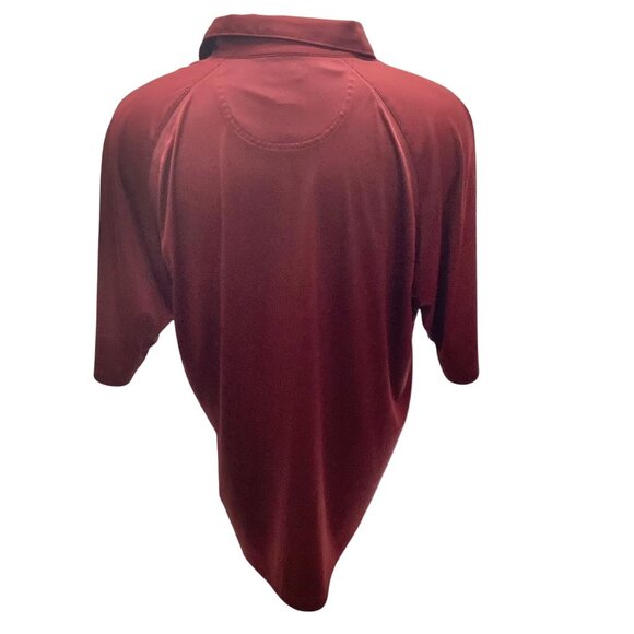 Greg Norman ML75 Mens Polo Shirt XXL in Burgundy Red - Picture 2 of 6
